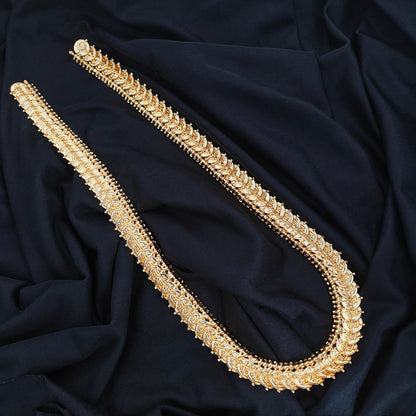 92.5 silver kasu haram with  Lakshmi Devi design-RCBH080