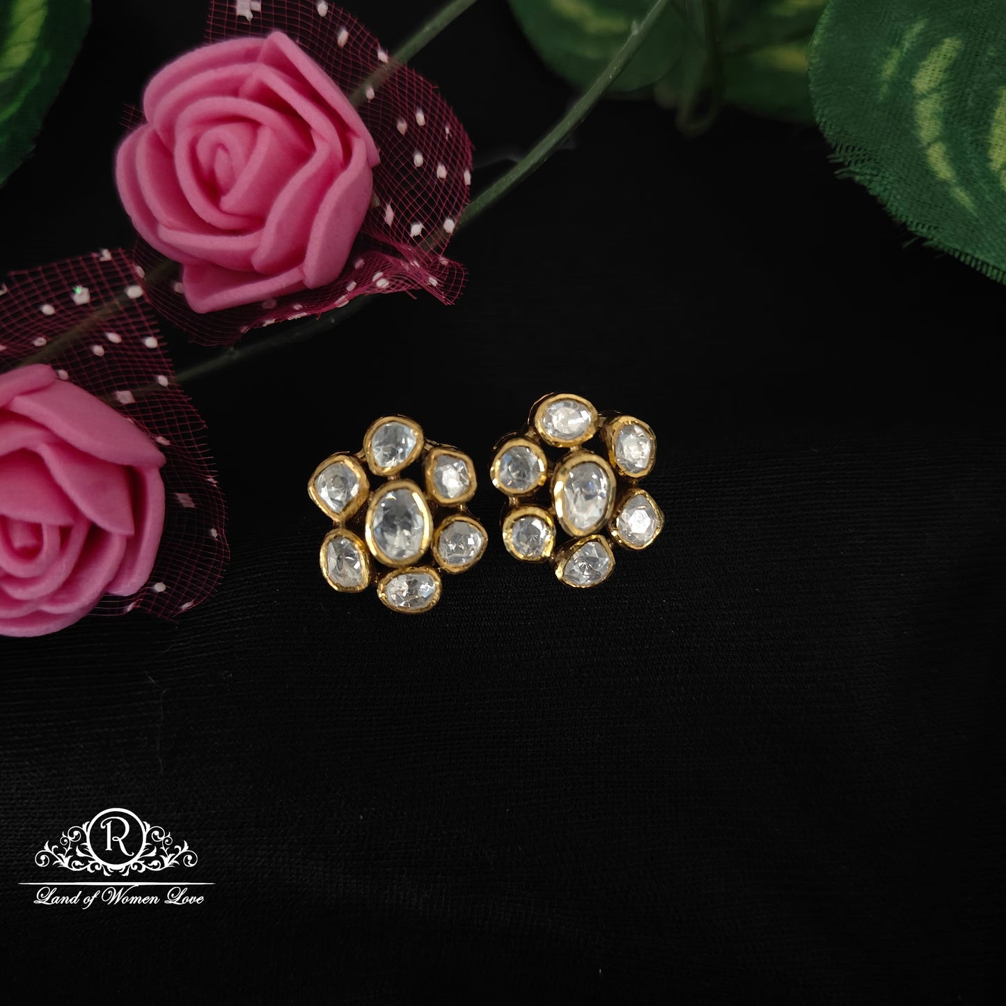 92.5-SILVER MOISSANITE EARRINGS-RCMJ193