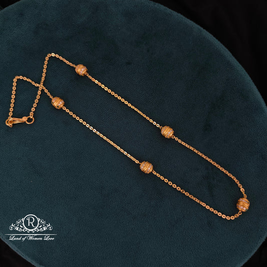 92.5 SILVER GOLD POLISH CHAIN-RCH1104