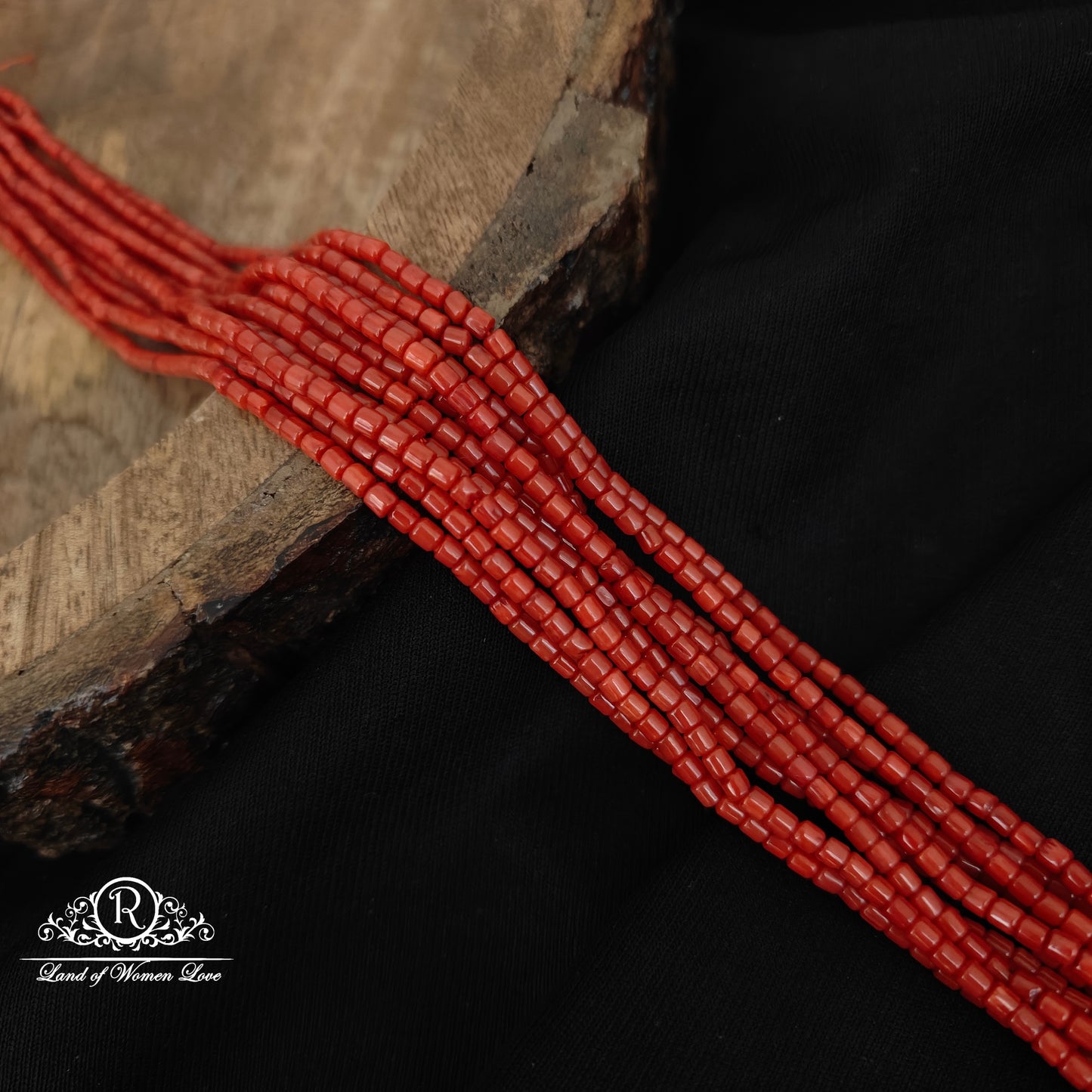 Coral Beads 3mm size-RCJM296