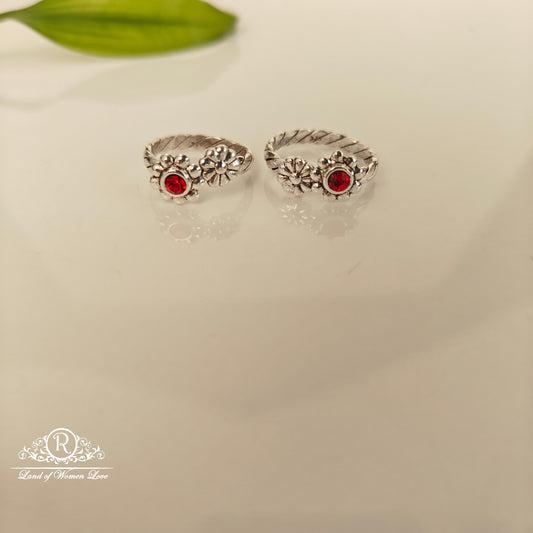 92.5 SILVER TOE RING-RCG330-2