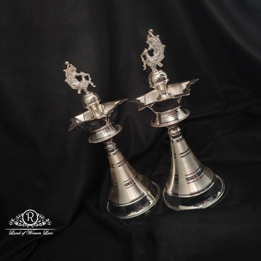 SILVER DEEPAM STAND SET-RCRS063