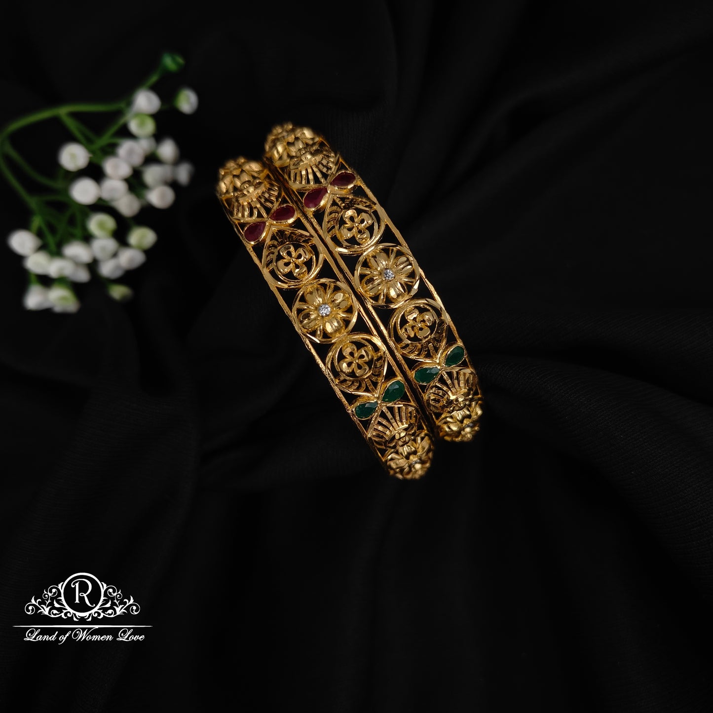 92.5 silver premium bangles-RCBH004