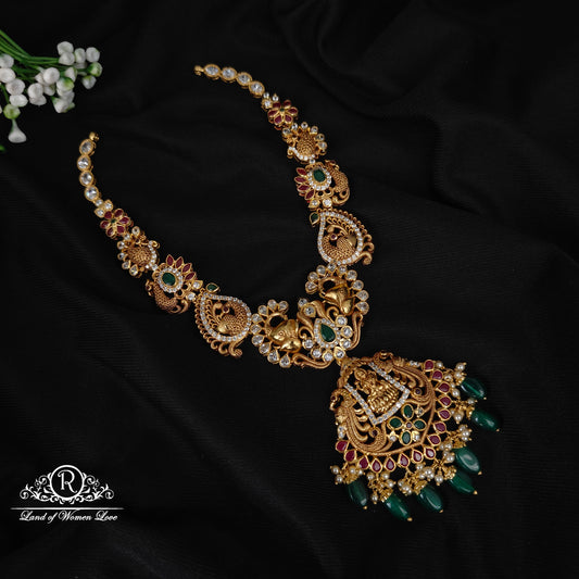 92.5 silver gold replica necklace-RCBH001