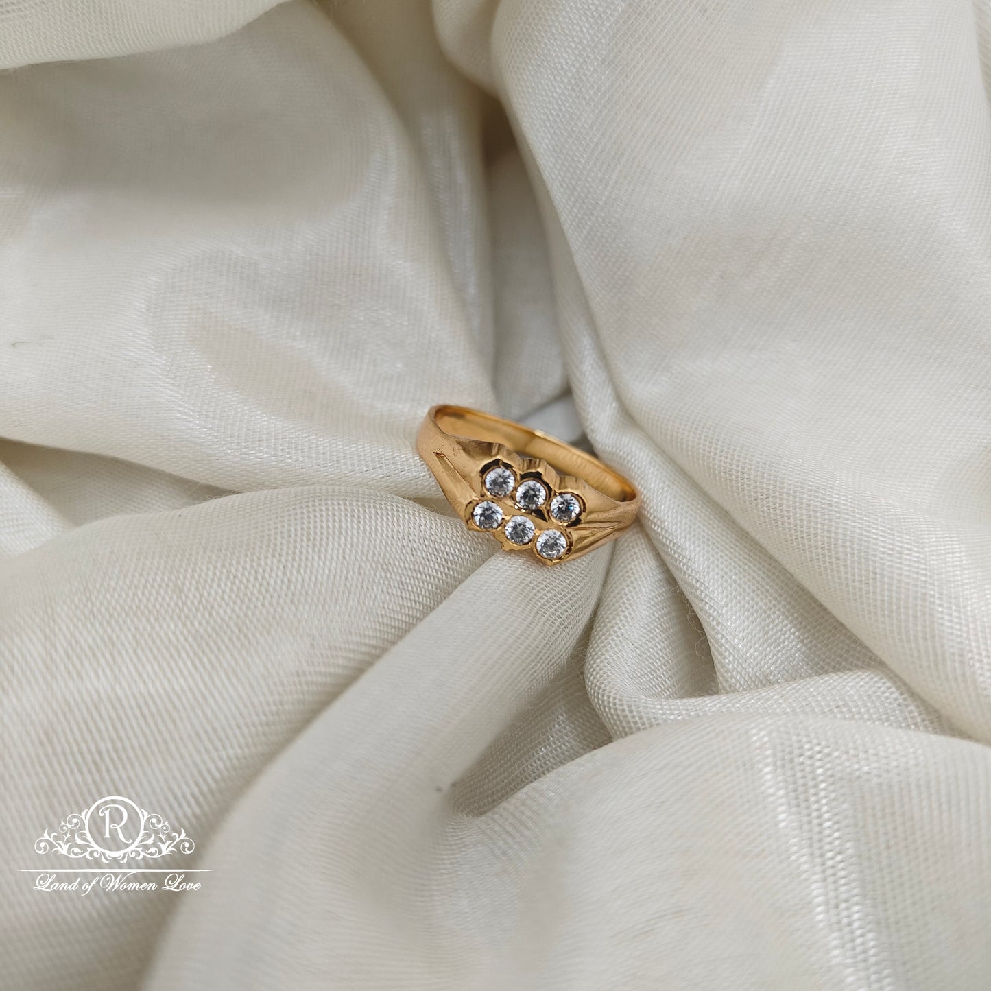 92.5 Silver finger ring -RCM1621