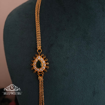 92.5 SILVER GOLD POLISH CHAIN-RCH1099