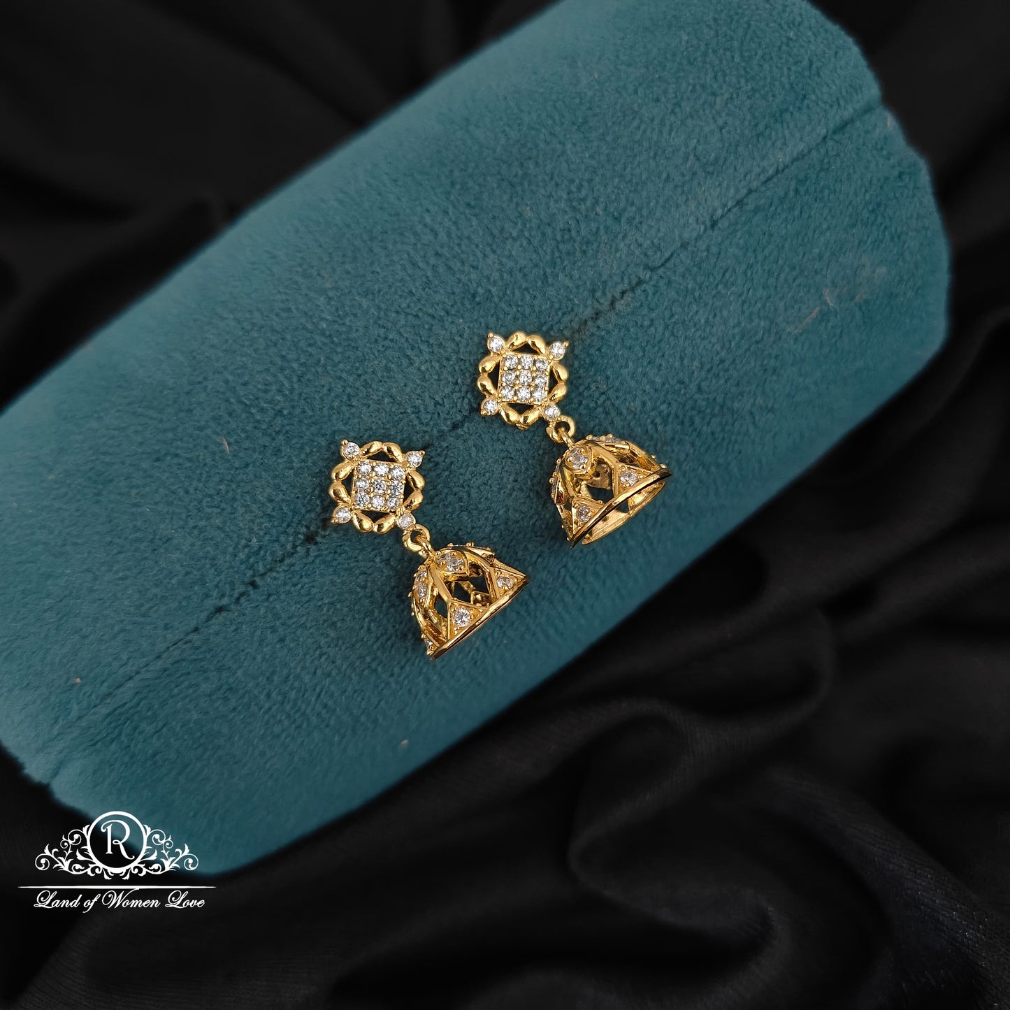 92.5silver small jumkas-RCHD10