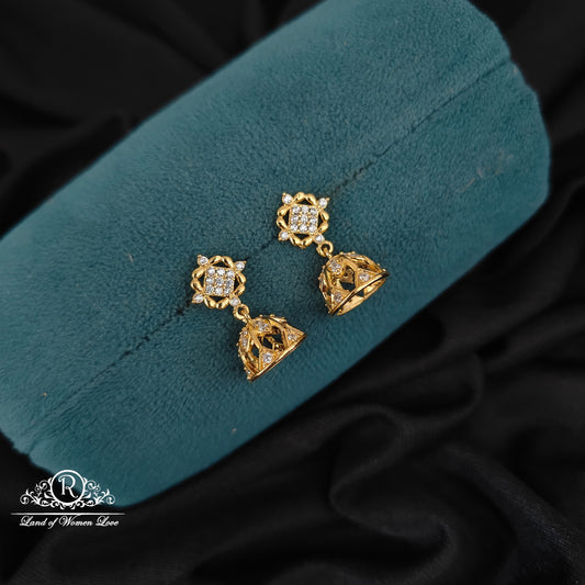 92.5silver small jumkas-RCHD10