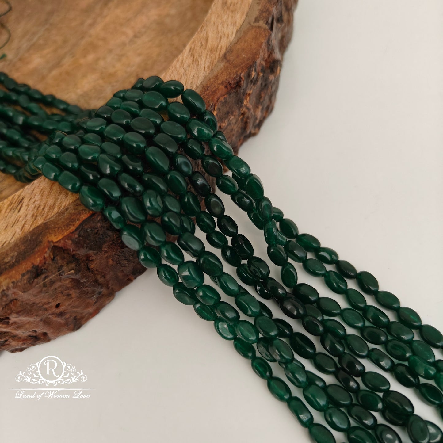 EMERALD BEADS-RCJM085