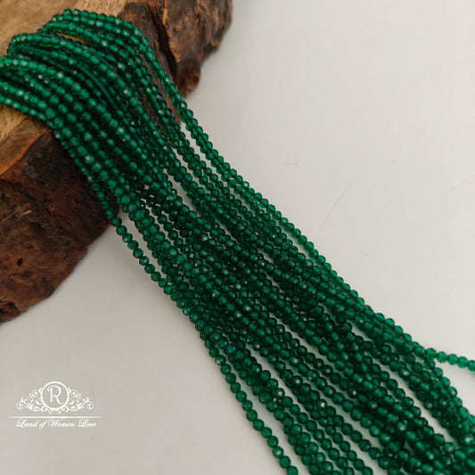 GREEN  BEADS -RCJM121