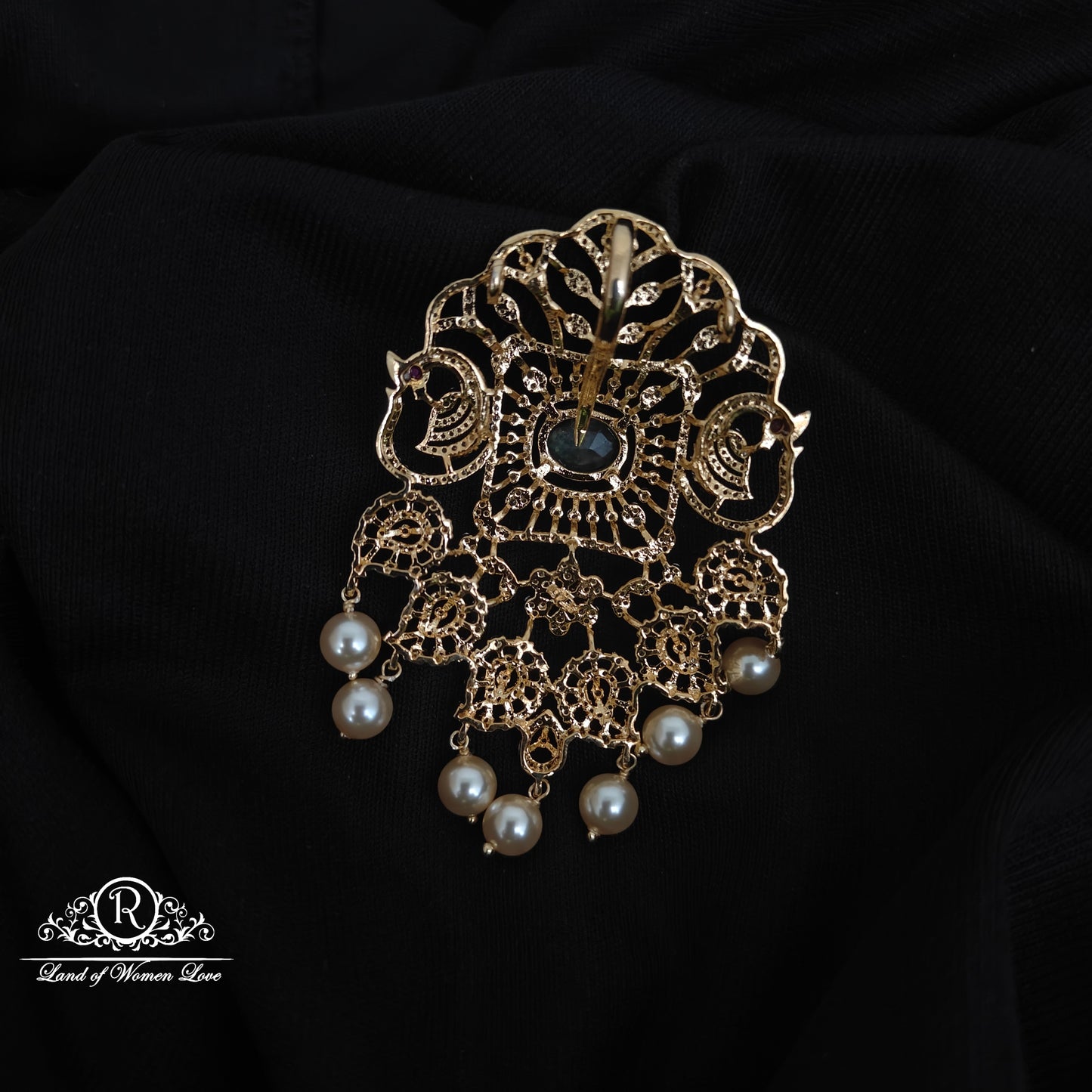 92.5 SILVER DIAMOND FINISHING PENDANT-RCM1461