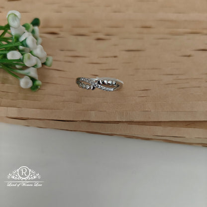 92.5 SILVER FANCY  FINGER RING -RCG340