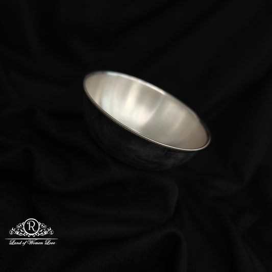 SILVER  PRASADAM BOWL-RCRS034