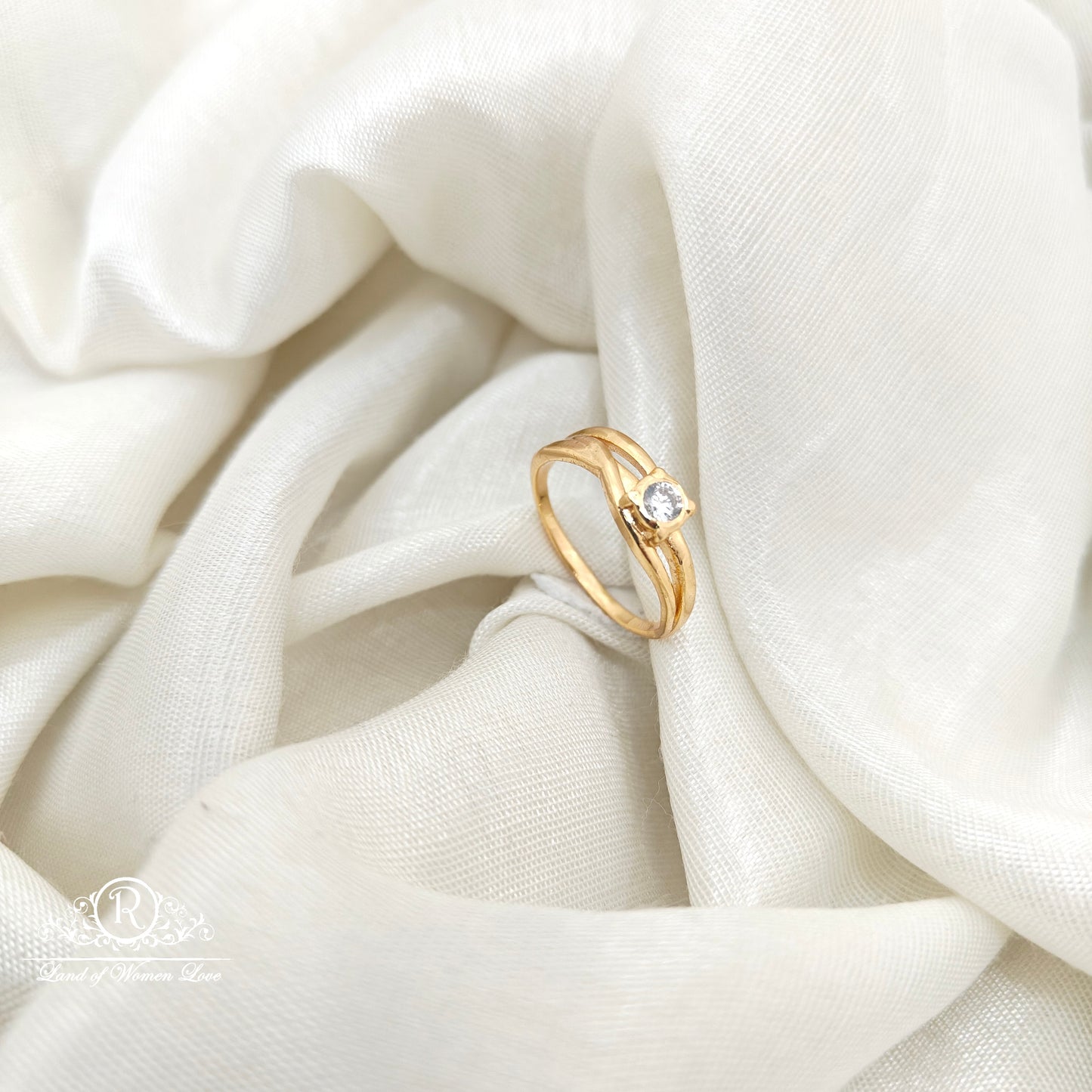 92.5 Silver finger ring -RCM1624