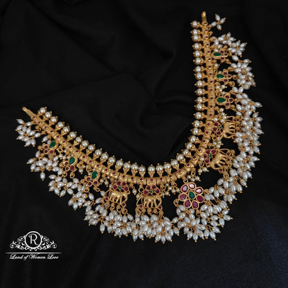 92.5 SILVER GUTTAPUSALU-NECKLACE-RCM1372