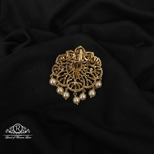 92.5 SILVER DIAMOND FINISHING PENDANT-RCM1453