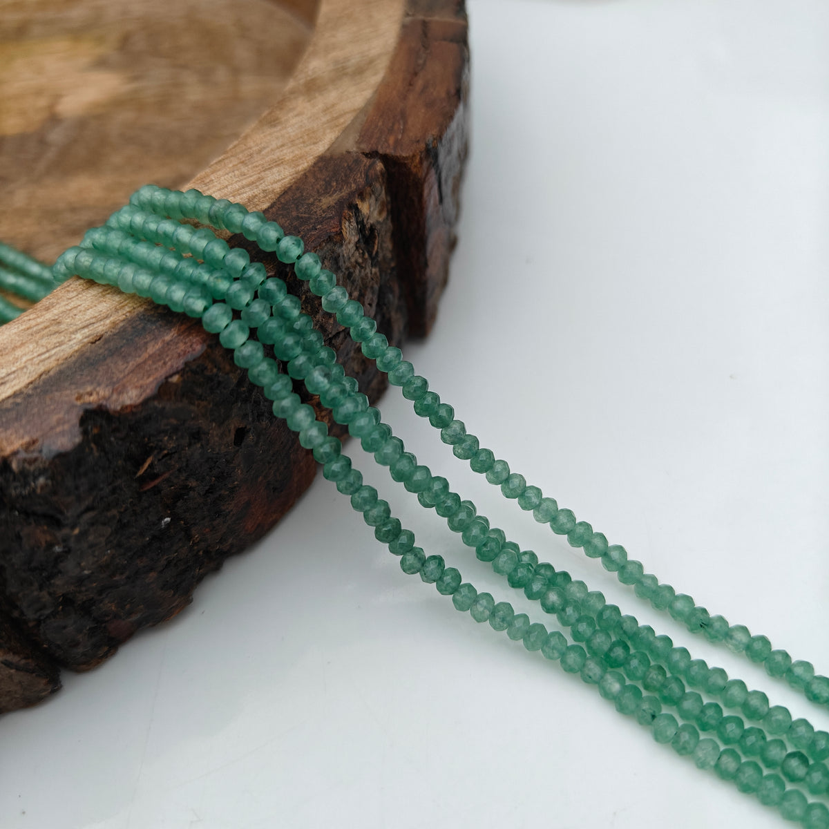 Zaid batti green beads -RCJM381