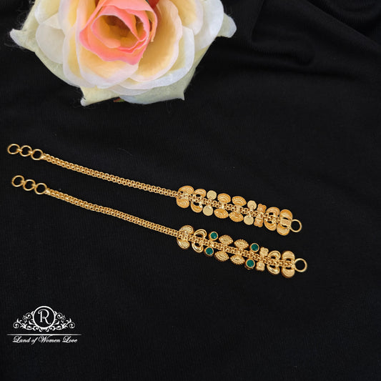 92.5 Silver Plain long Model Earchains-RCJR1150