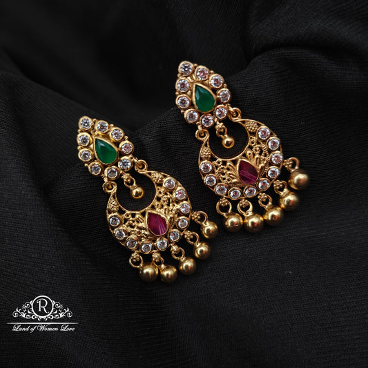 92.5 silver simple and Cute earrings -RCL04