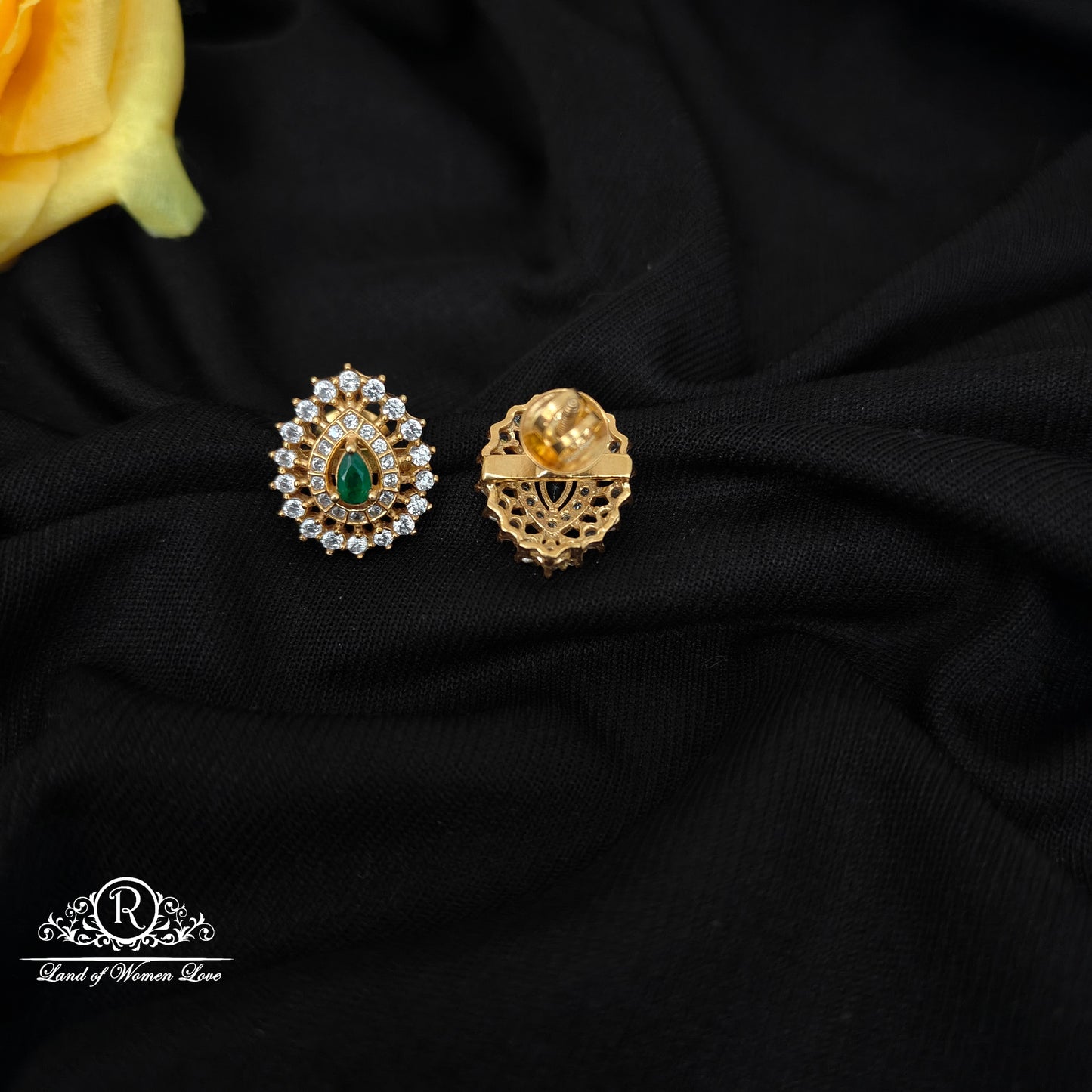 92.5 SILVER EARRINGS -RCH1249