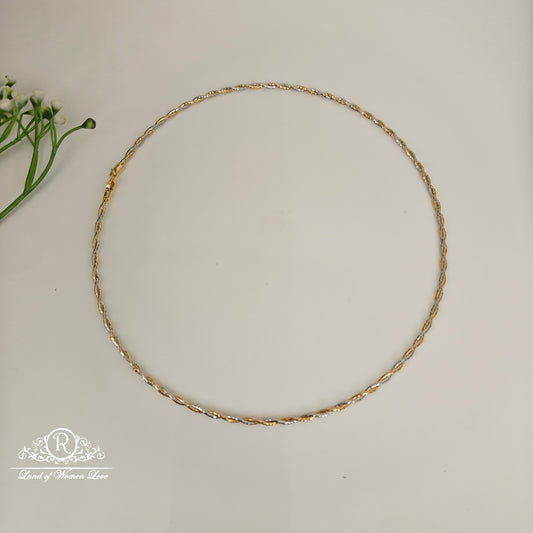 92.5 SILVER TWO TONE HASLI -RCG355