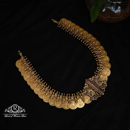 Silver kasu Necklace-RCM091264