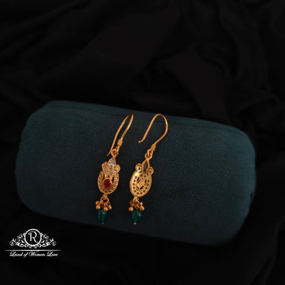 92.5 SILVER HOOK MODEL EARRINGS- RCZP057