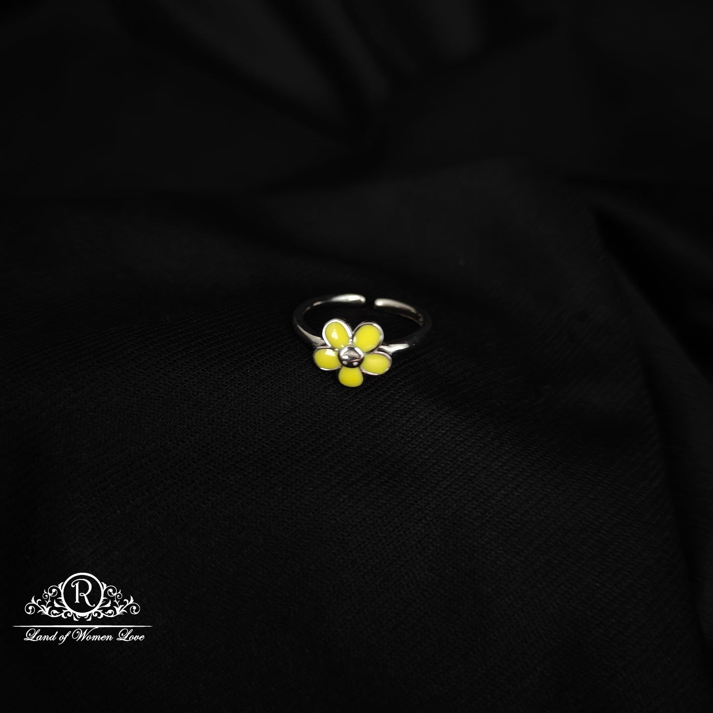 92.5 SILVER ADJUSTABLE FINGER RINGS-RCH1089