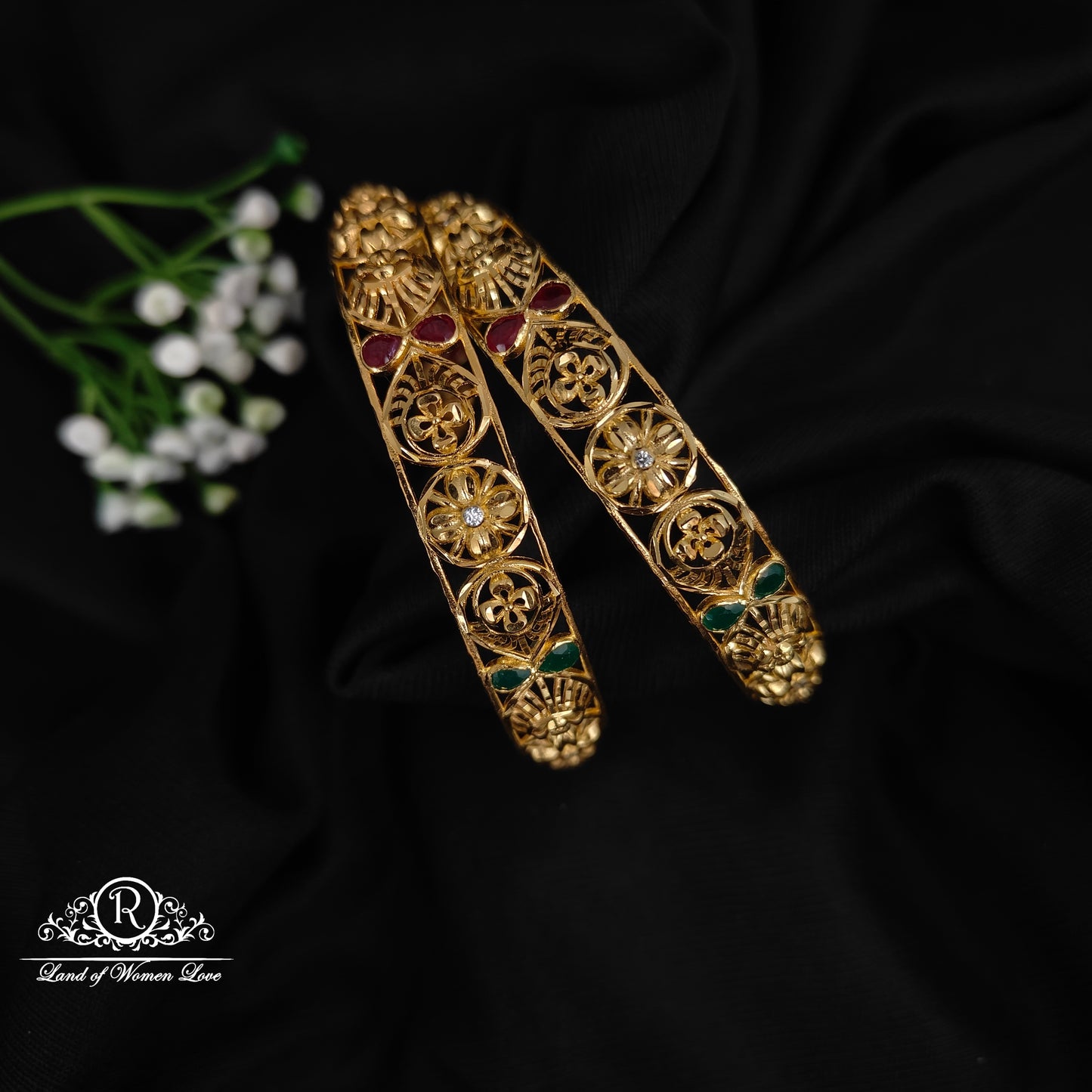 92.5 silver premium bangles-RCBH004