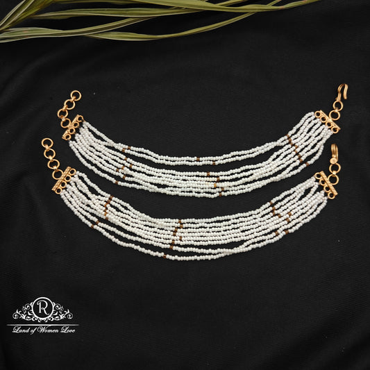 92.5 Silver earr chains -RCH1283