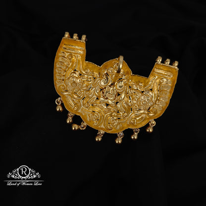 92.5-SILVER LAKSHMI DEVI MALA LOCKET-RCZ978