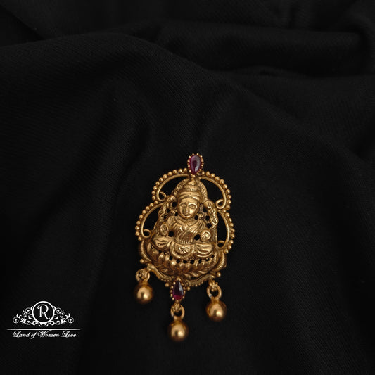 92.5 SILVER LAKSHMI DEVI PENDANT-RCZP075