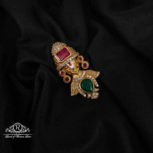 92.5 silver simple and Cute balaji pendent -RCL80-1