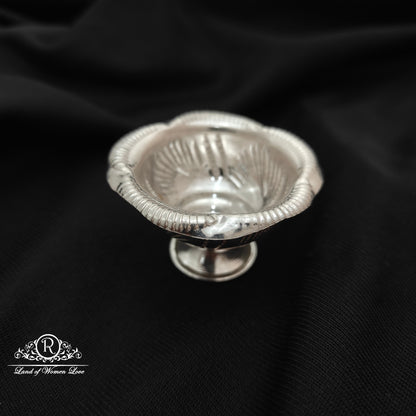 Silver prasada Bowl -RCRS125
