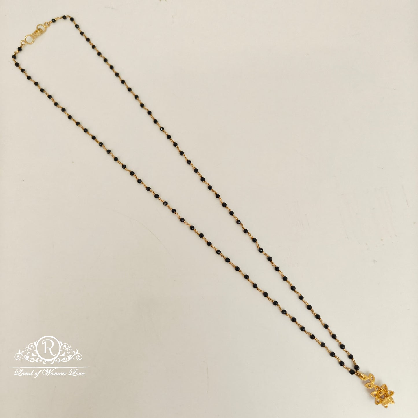 92.5 SILVER BLACK BEADS -RCH1158