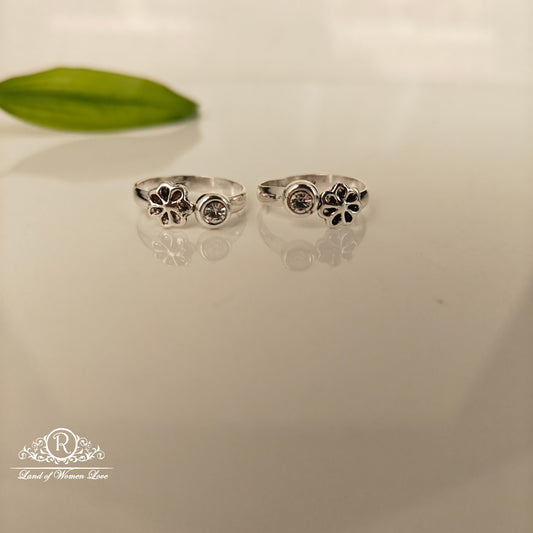 92.5 SILVER TOE RING-RCG330