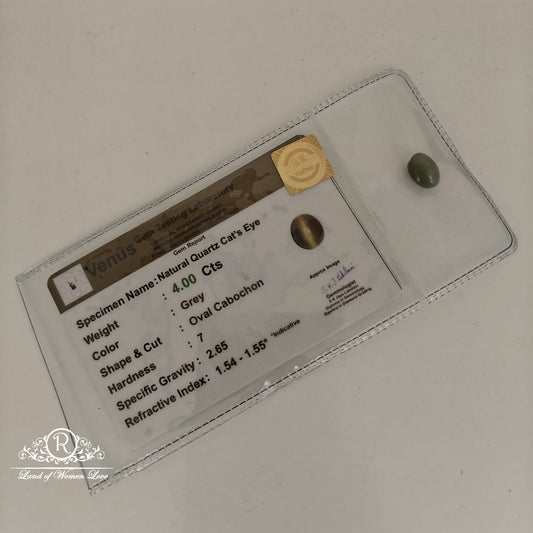 Natural quartz cat's eye -RCJM350