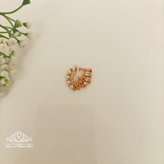 92.5 SILVER NOSE PIN -RCZP040