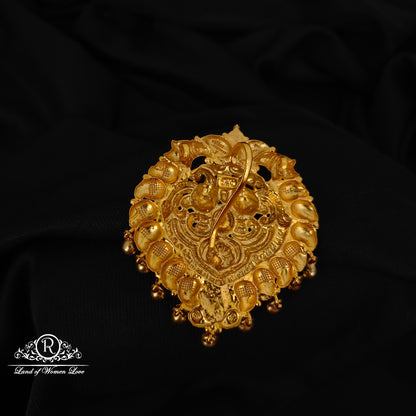 92.5-SILVER LAKSHMI DEVI PENDANT-RCZ973