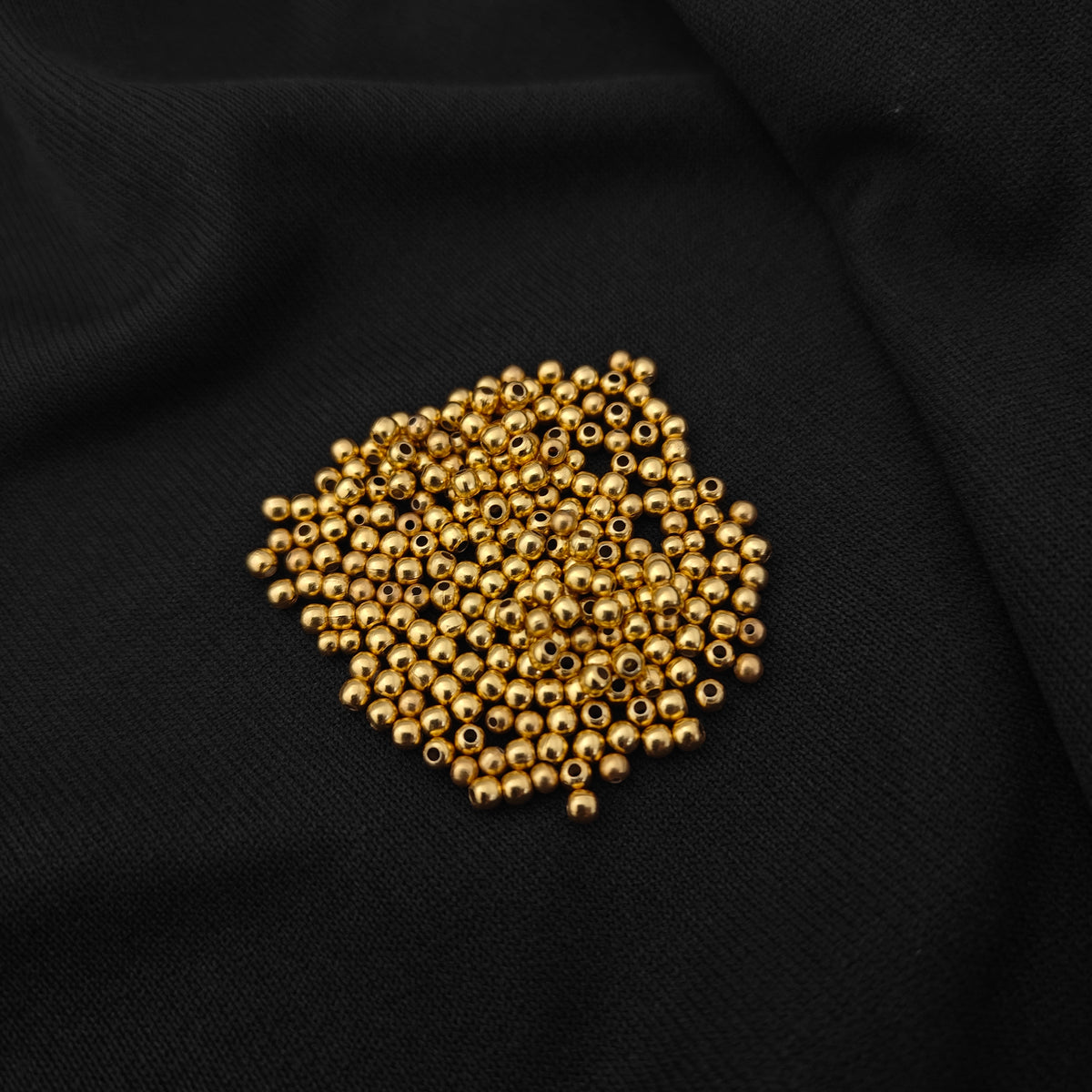 92.5 silver 3mm gold balls -RCAA16