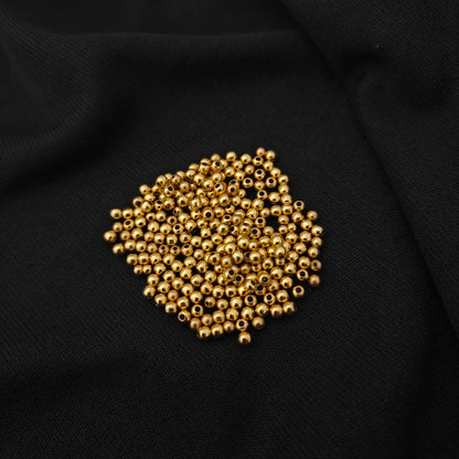 92.5 silver 3mm gold balls -RCAA16