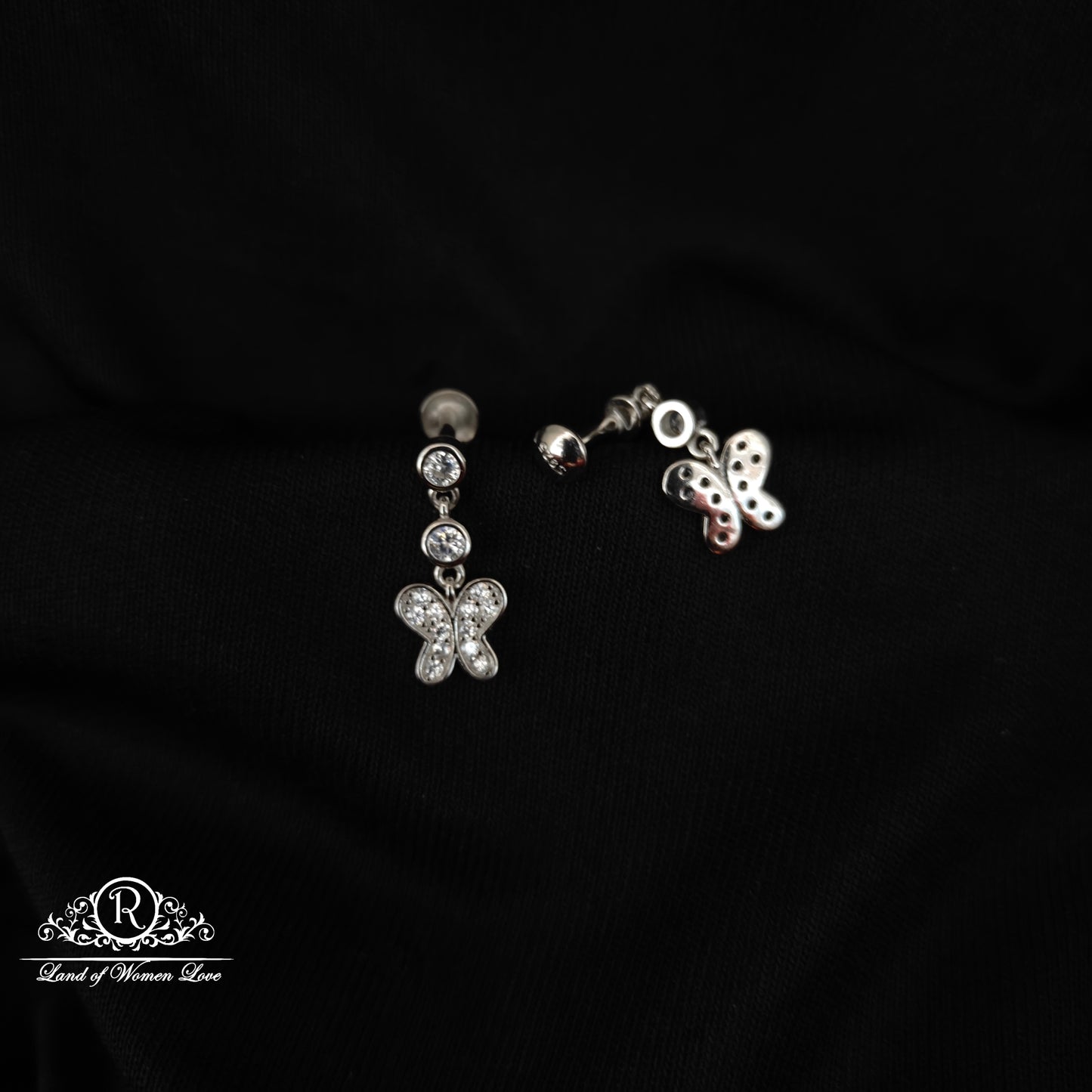 92.5 SILVER EARRINGS-RCG320