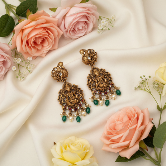 92.5-SILVER 3DDESGIN  LAKSHMI DEVI BANGLES-RCAZ14