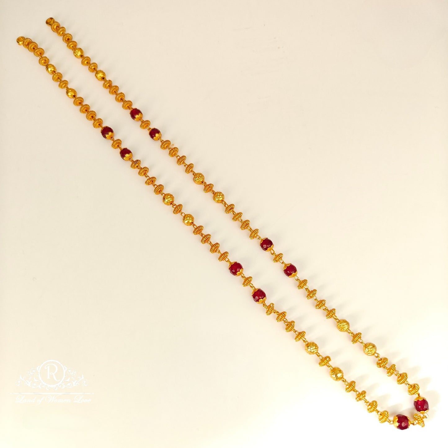 92.5 SILVER BEADS CHAIN RCM1561