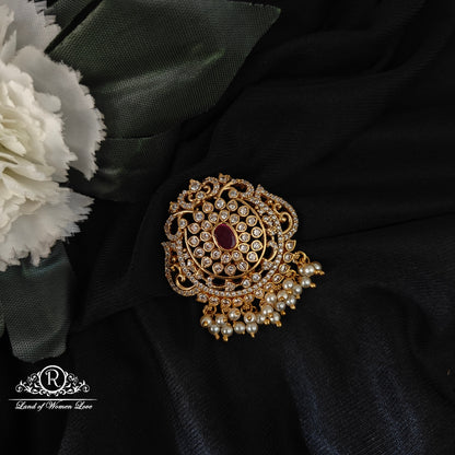 92.5-SILVER CZ PENDANT -RCM1529