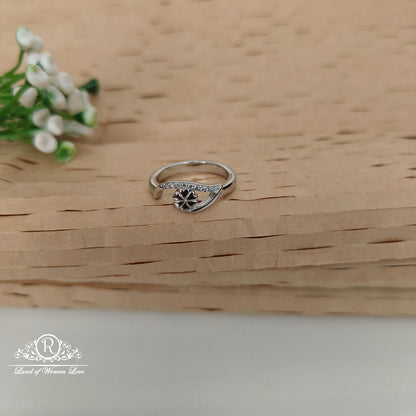 92.5 SILVER FANCY  FINGER RING -RCG331