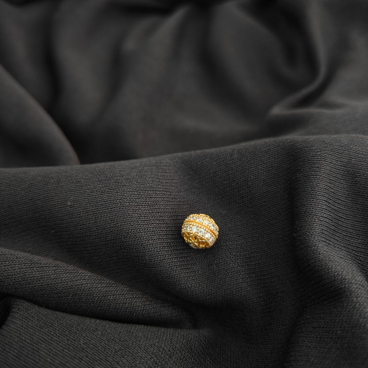 92.5-silver-with-gold-polish-cz ball-RCH1346