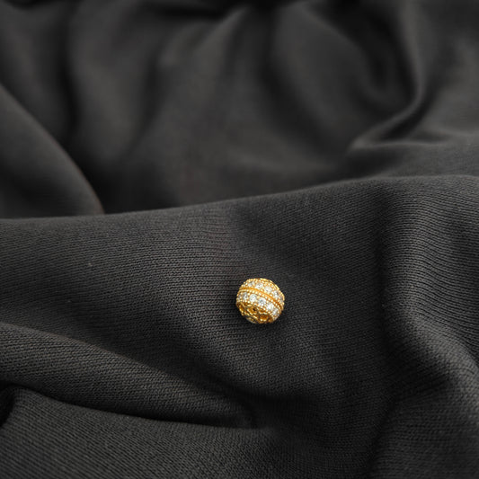 92.5-silver-with-gold-polish-cz ball-RCH1346