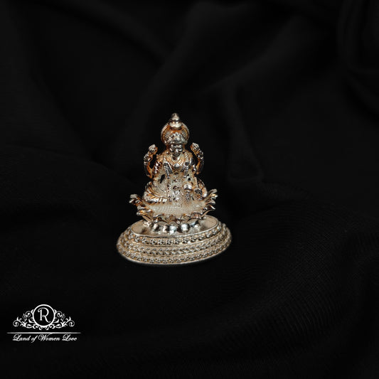 SILVER LAXMI DEVI IDOL DESIGNS   -RCRS101