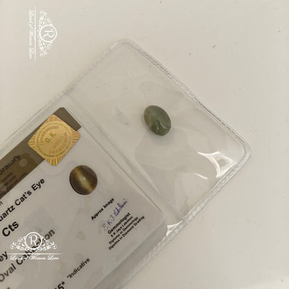 Natural quartz cat's eye-RCJM343